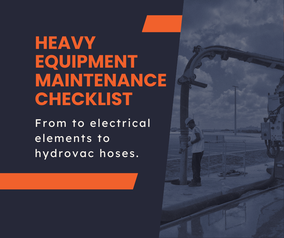 HEAVY EQUIPMENT MAINTENANCE CHECKLIST visual data 3